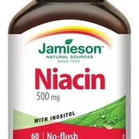 JAMIESON NIACÍN 500 mg S INOZITOLOM