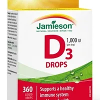 Jamieson Vitamín D3 1000 IU kvapky 1000IUE