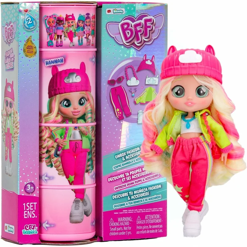 IMC Toys Cry Babies BFF bábika Hannah séria 2