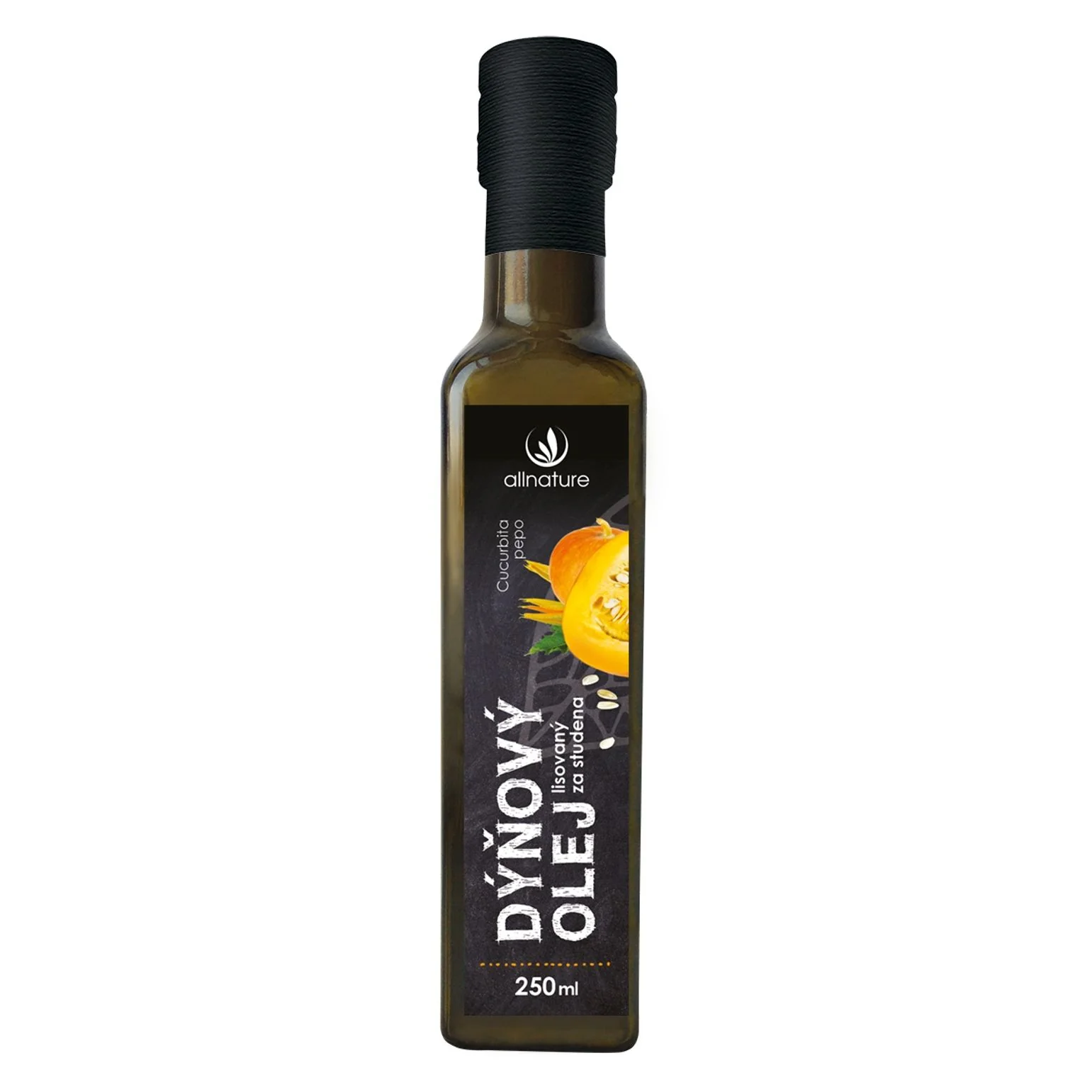 Allnature Tekvicový Olej 250ml 1×250 ml, tekvicový olej