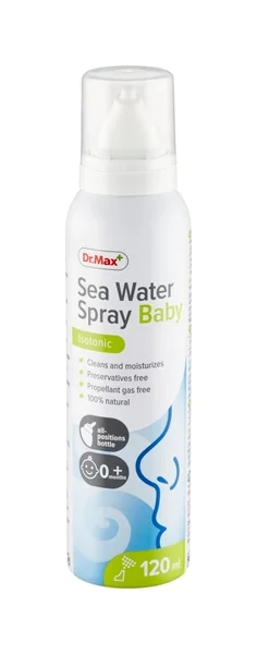 Dr. Max Sea Water Spray Baby Isotonic 1×120 ml, izotonický sprej pre deti s morskou vodou