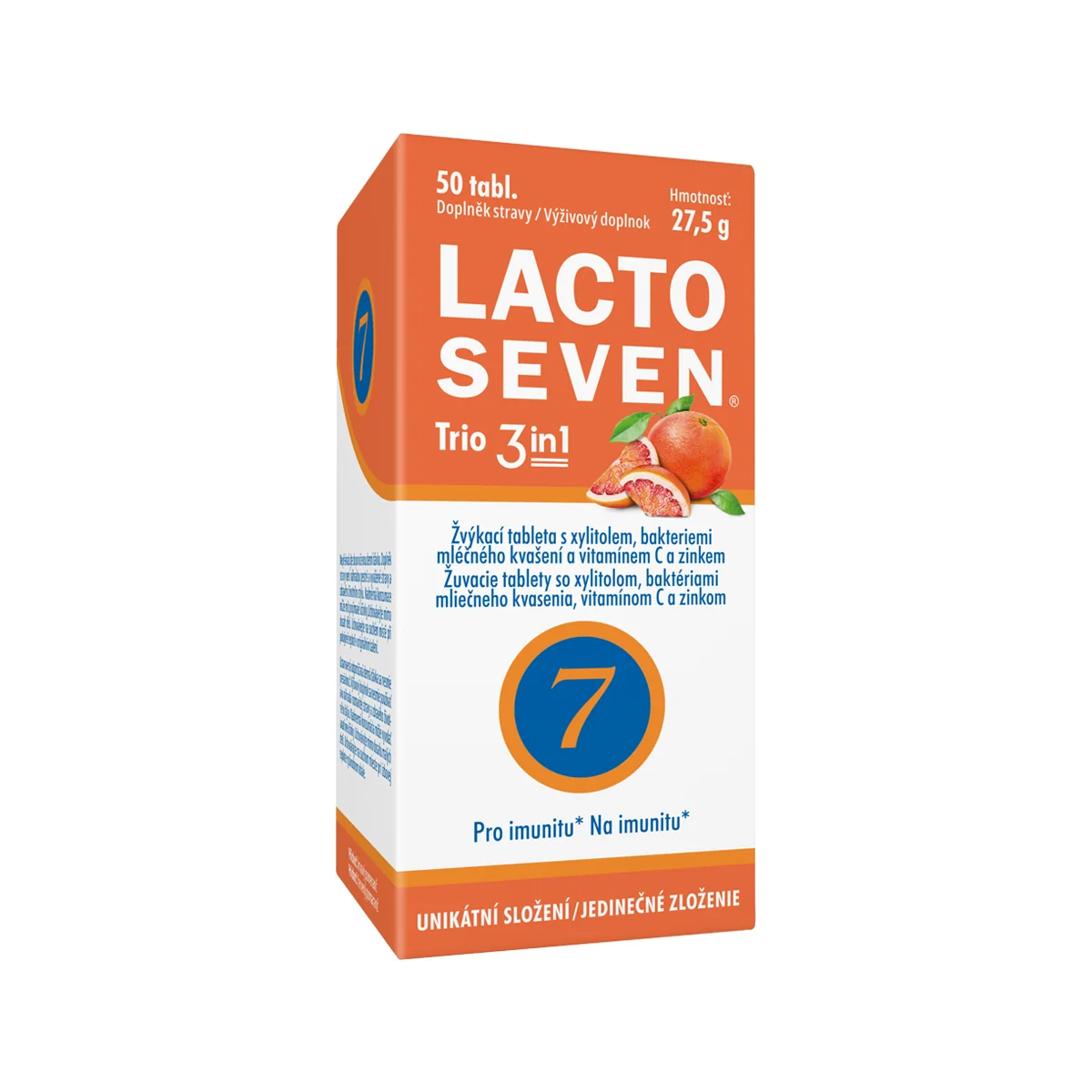 Vitabalans LACTOSEVEN TRIO 3 in 1 1×50 tbl, výživový doplnok