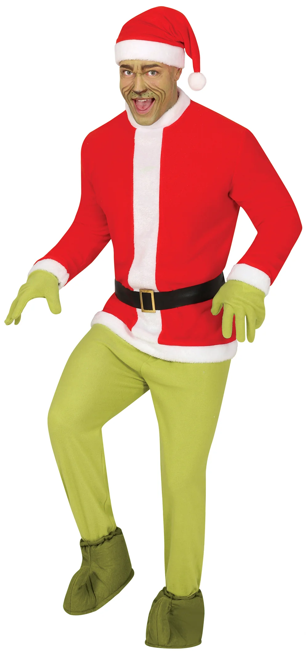 Kostým Grinch Santa M 48-50