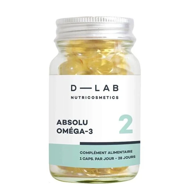 D-LAB Omega 3 komplex 1×28 cps, výživový doplnok