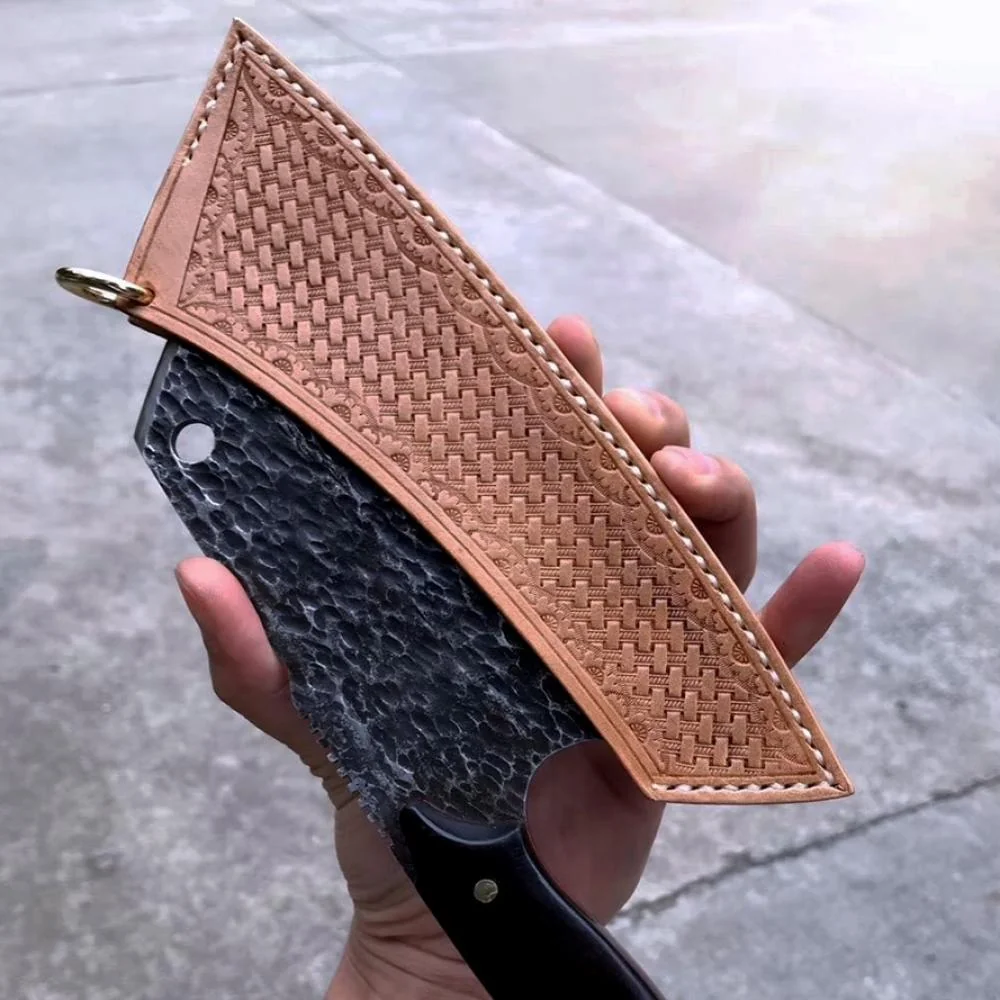 Damaškový kuchynský sekáčik Hideki 27cm, 18cm čepeľ