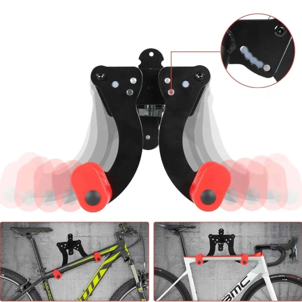 MG Bike Hander V2 držiak na bicykel, čierny/červený