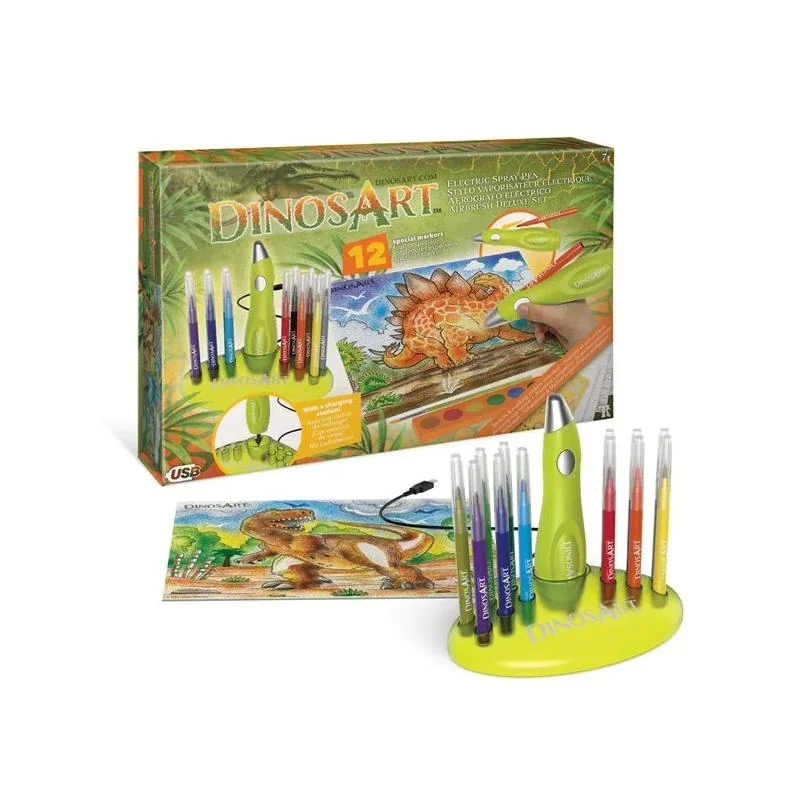 DinosArt Airbrush Omaľovánky set