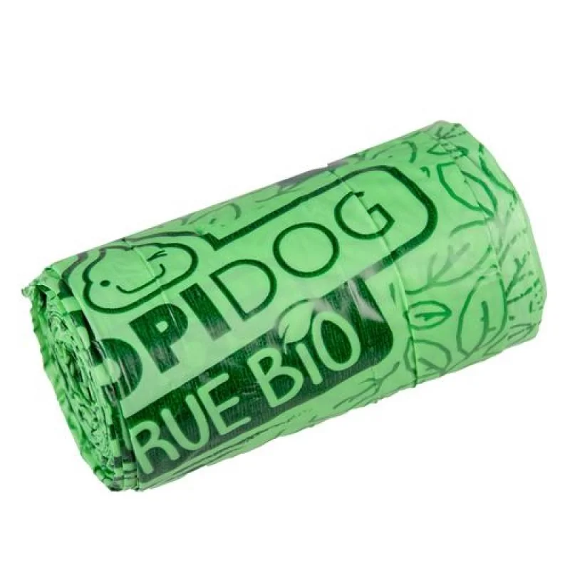 DUVO+ TRUE BIO Rastlinné, biologicky rozložiteľné sáčky na psie exkrementy 4x 15ks