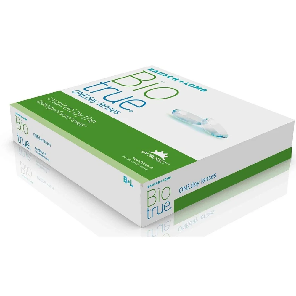 Denné Biotrue ONEday (90 šošoviek) Dioptrie: 5.25, Zakrivenie: 8.6