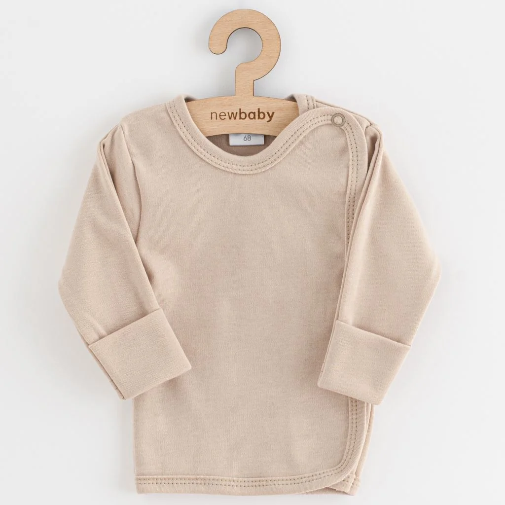 Dojčenská košieľka New Baby Classic II Uni 3ks béžová 62