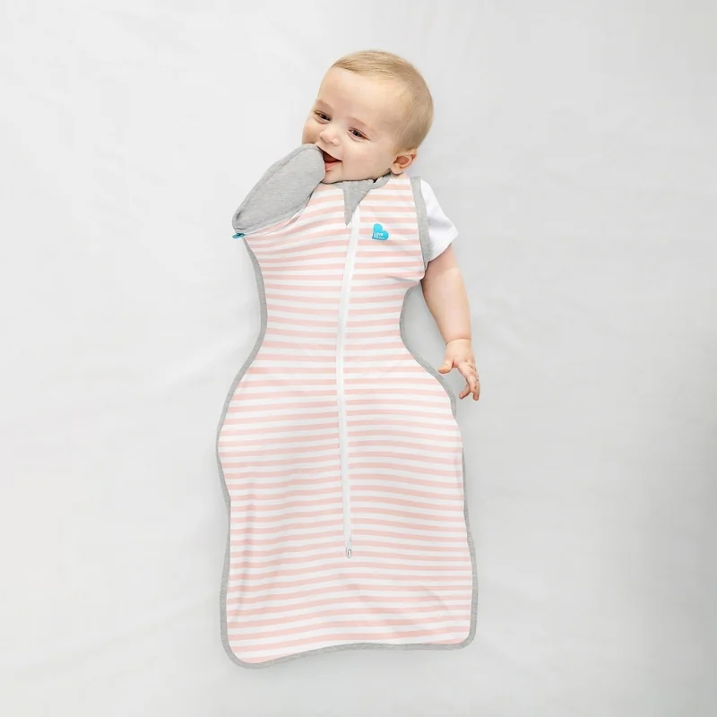 Love To Dream Swaddle UP Transition Bag (1.0 TOG) Spací vak, veľkosť L, ružová, 2 FÁZA, 1×1 ks