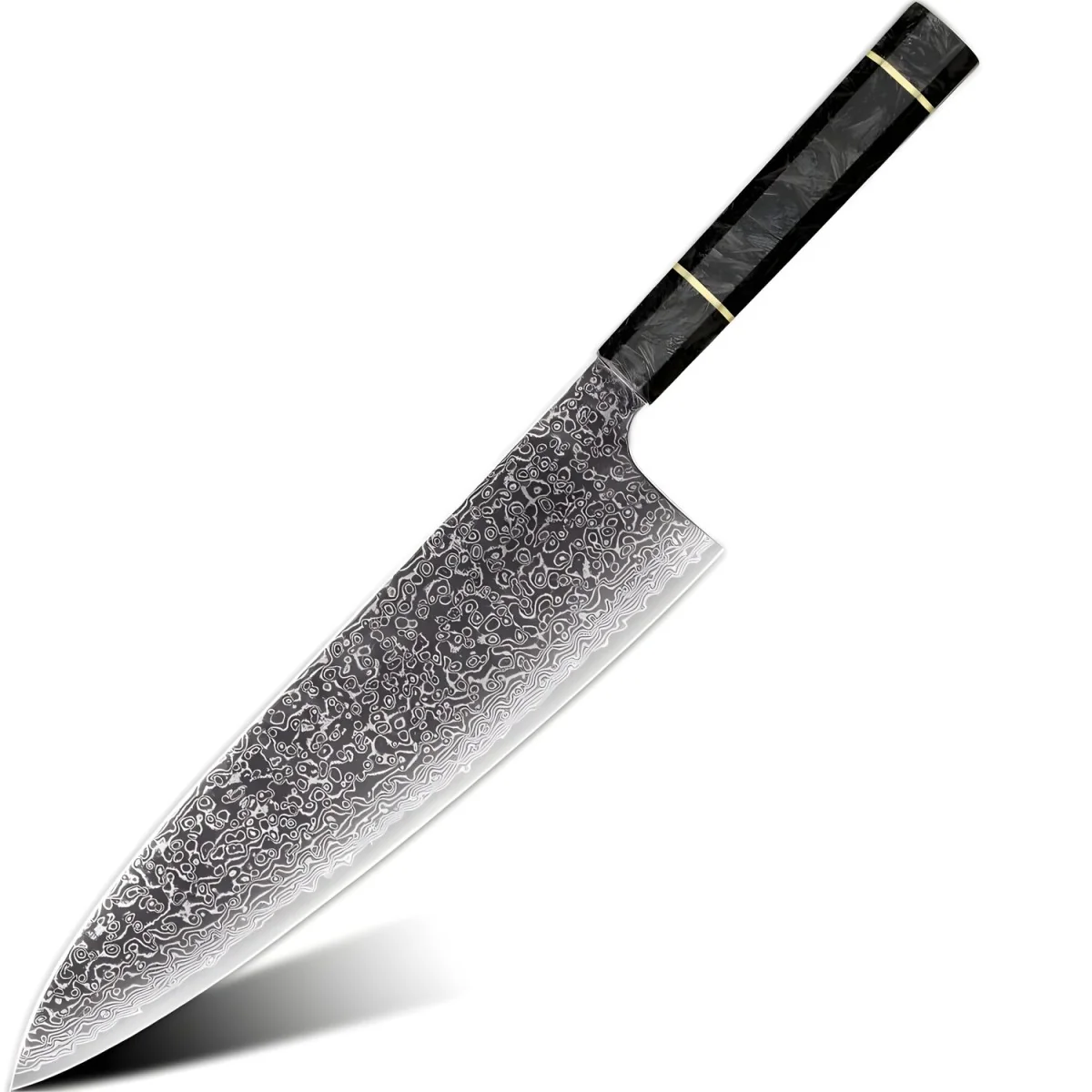 Damaškový kuchynský nôž 42 cm, 250 g