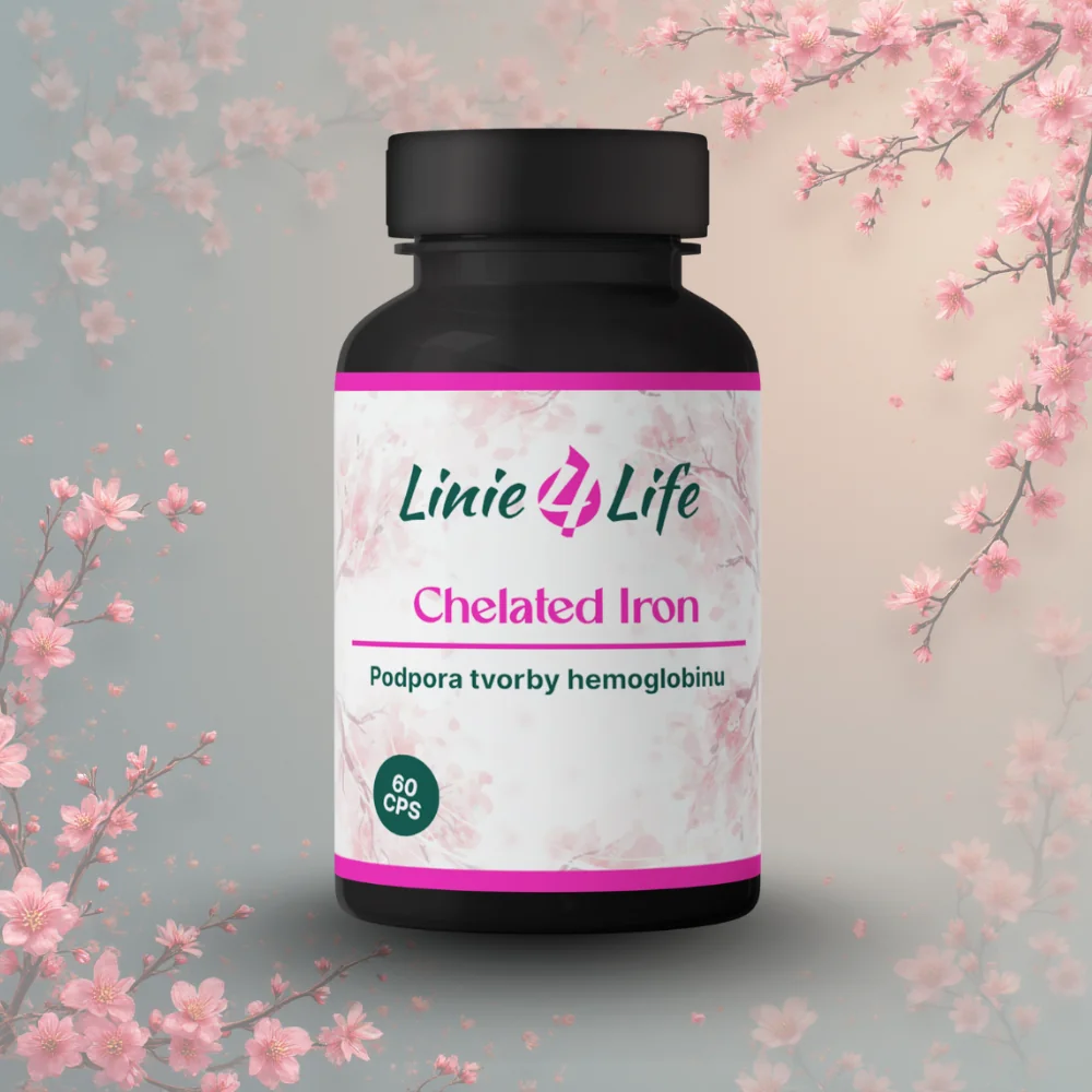 Linie4Life CHELATED IRON 60 kapsúl 60 kapsúl/60 dní