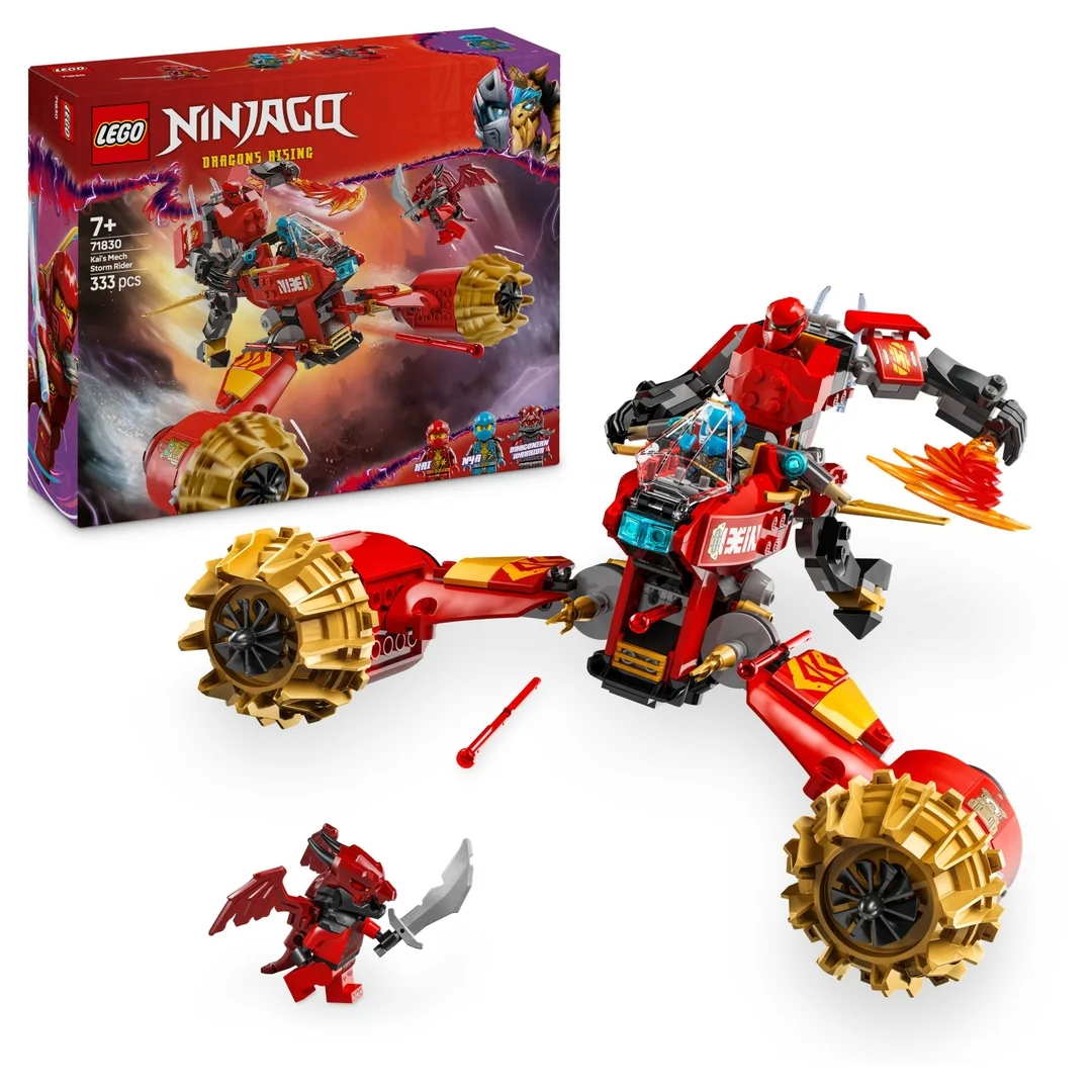 LEGO® Ninjago® 71830 Kaiov búrkový jazdec a drak