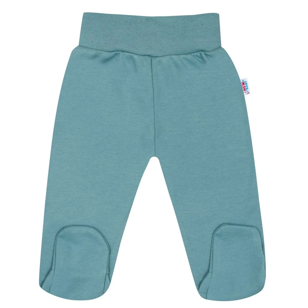 Dojčenské polodupačky New Baby Classic II blankytne modré 80