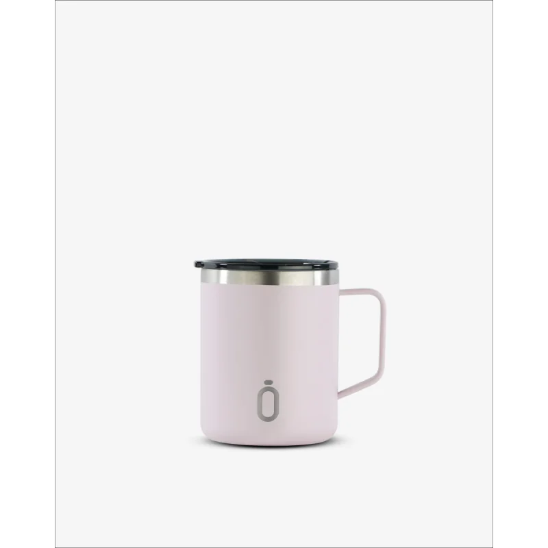 Runbott Mug Nerezový termohrnček s izoláciou, 400 ml, Pudrová Ružová