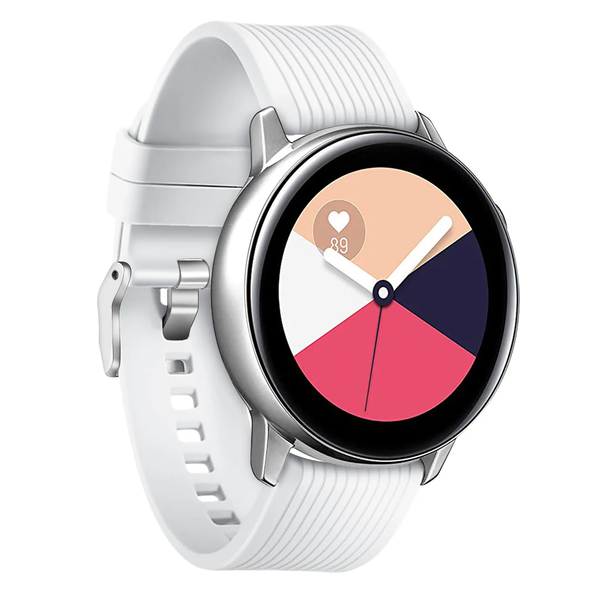 BStrap Silicone Line (Small) remienok na Garmin Vivoactive 3 gray