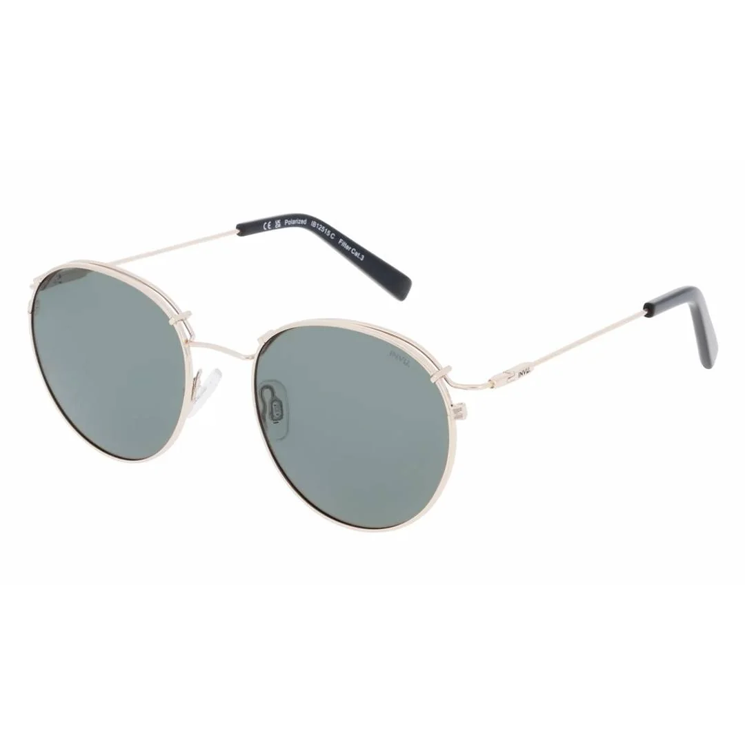 INVU IB12515C slnečné okuliare gold green Unisex slnečné okuliare