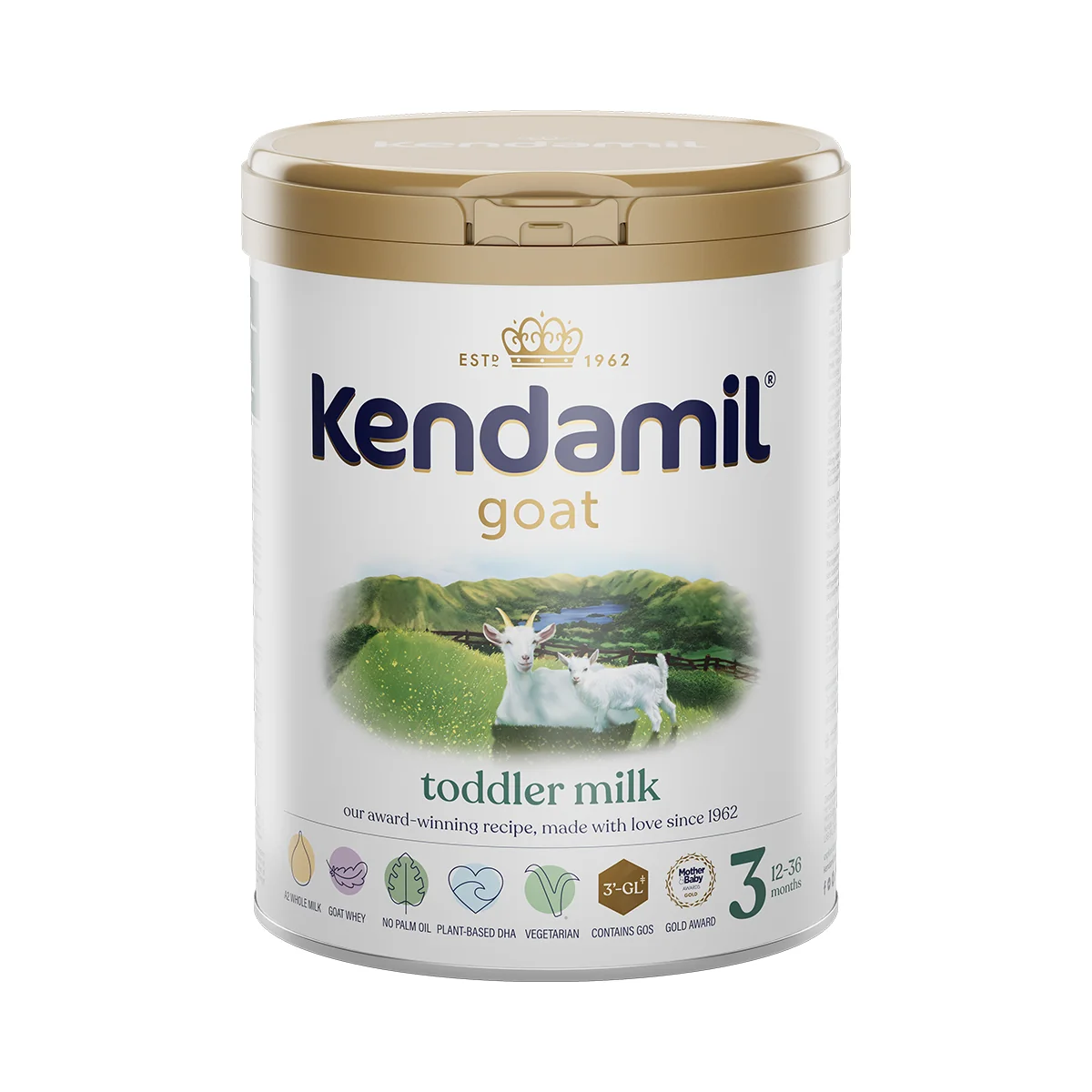 KENDAMIL Kozie Batoľacie Mlieko 3 800 g