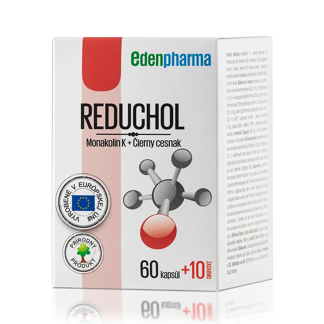 EDENPharma REDUCHOL 1×70 cps, výživový doplnok
