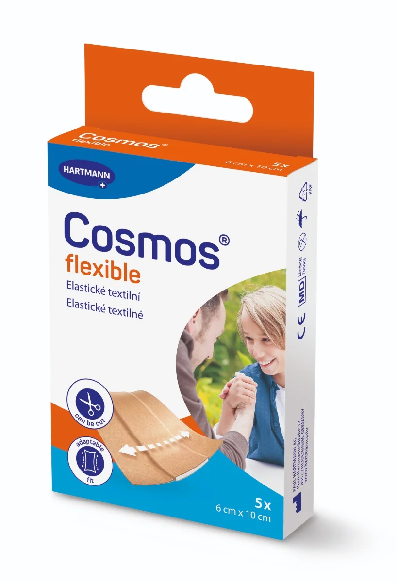 COSMOS pružné náplaste 6 x 10 cm 1×5 ks, náplasť