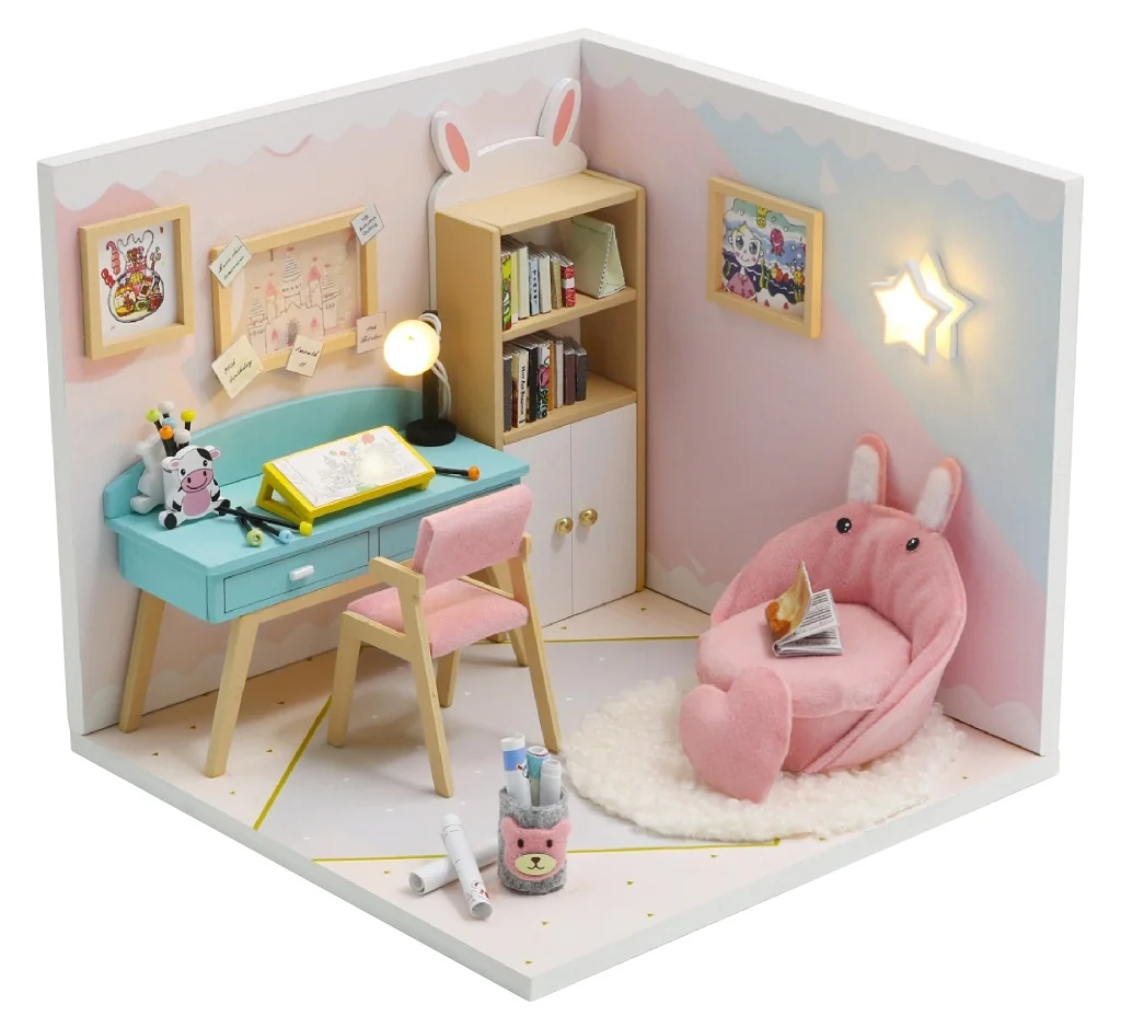 2Kids Toys miniatúra domčeka Študovňa