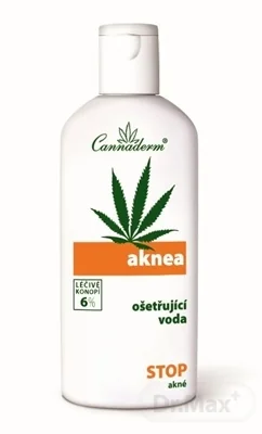 Cannaderm AKNEA ošetrujúca voda 1×200 ml, ošetrijúca voda na akné