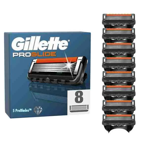 Gillette Fusion Proglide 8 NH 1×8 ks, náhradné hlavice