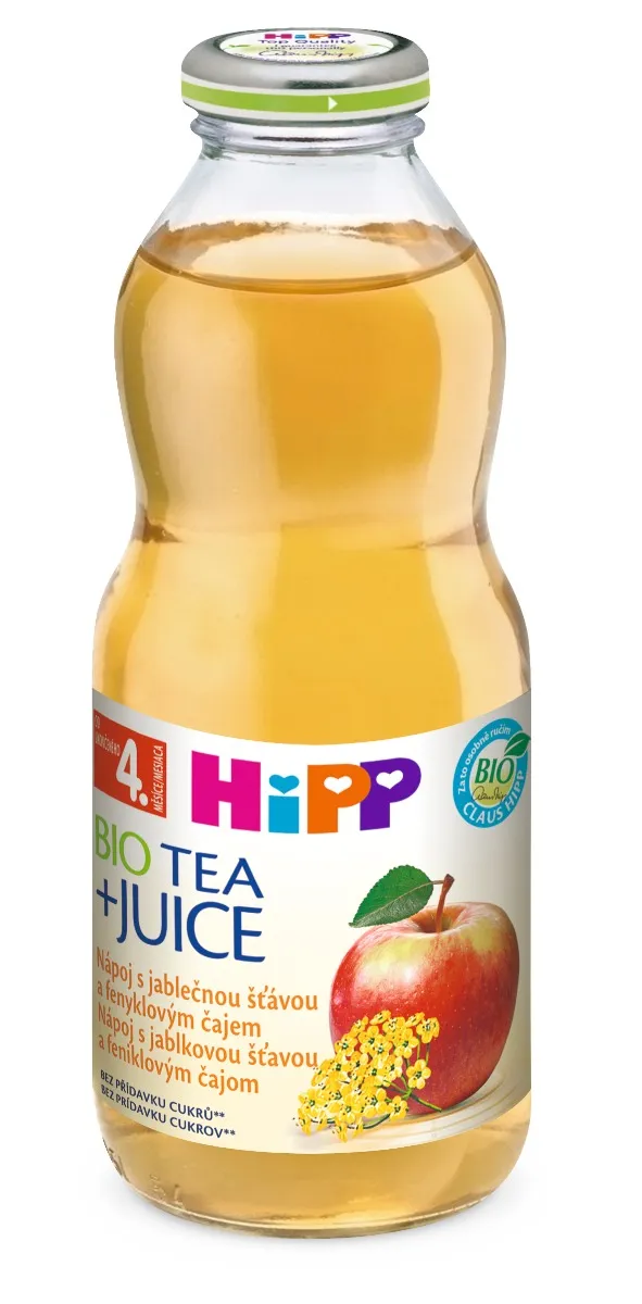 HiPP Čaj&Ovocie, Jablková šťava s feniklovým čajom