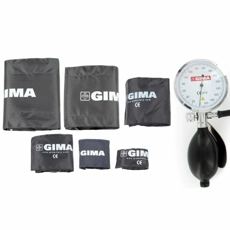 GIMA Sirio Kit hodinkový tlakomer, sada 5 manžiet