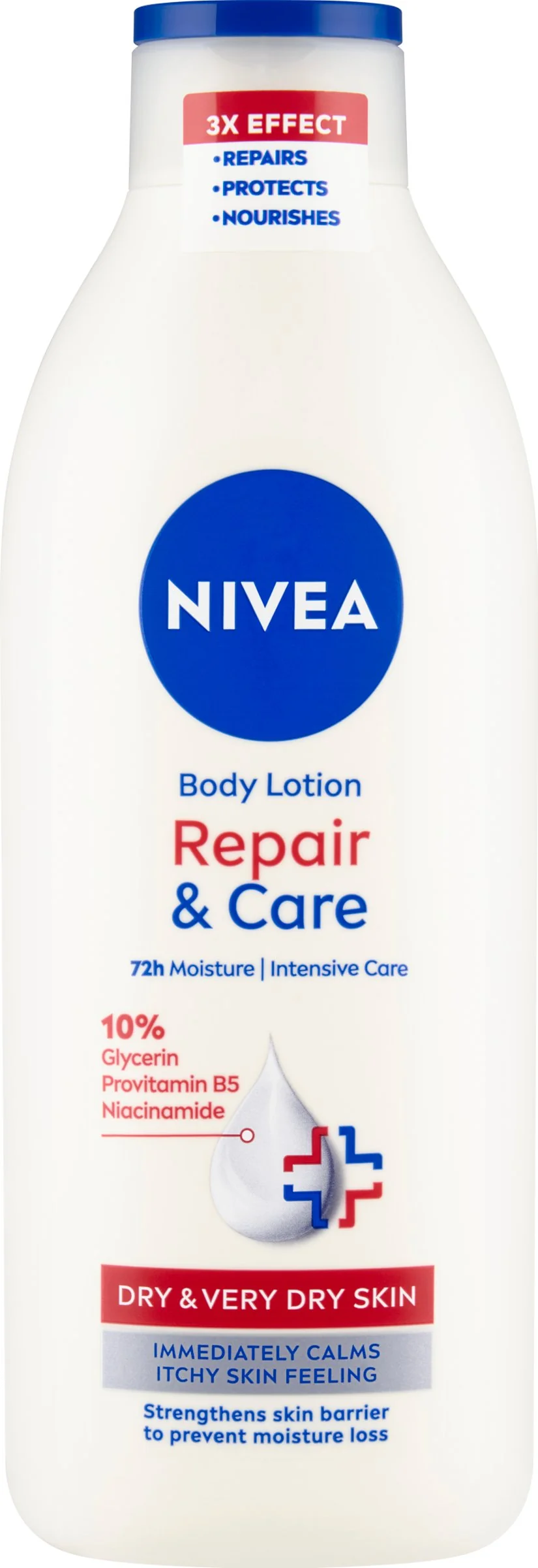 NIVEA TELOVE MLIEKO REGENERACNE REPAIR&CARE 400ML 1×400 ml, telové mlieko
