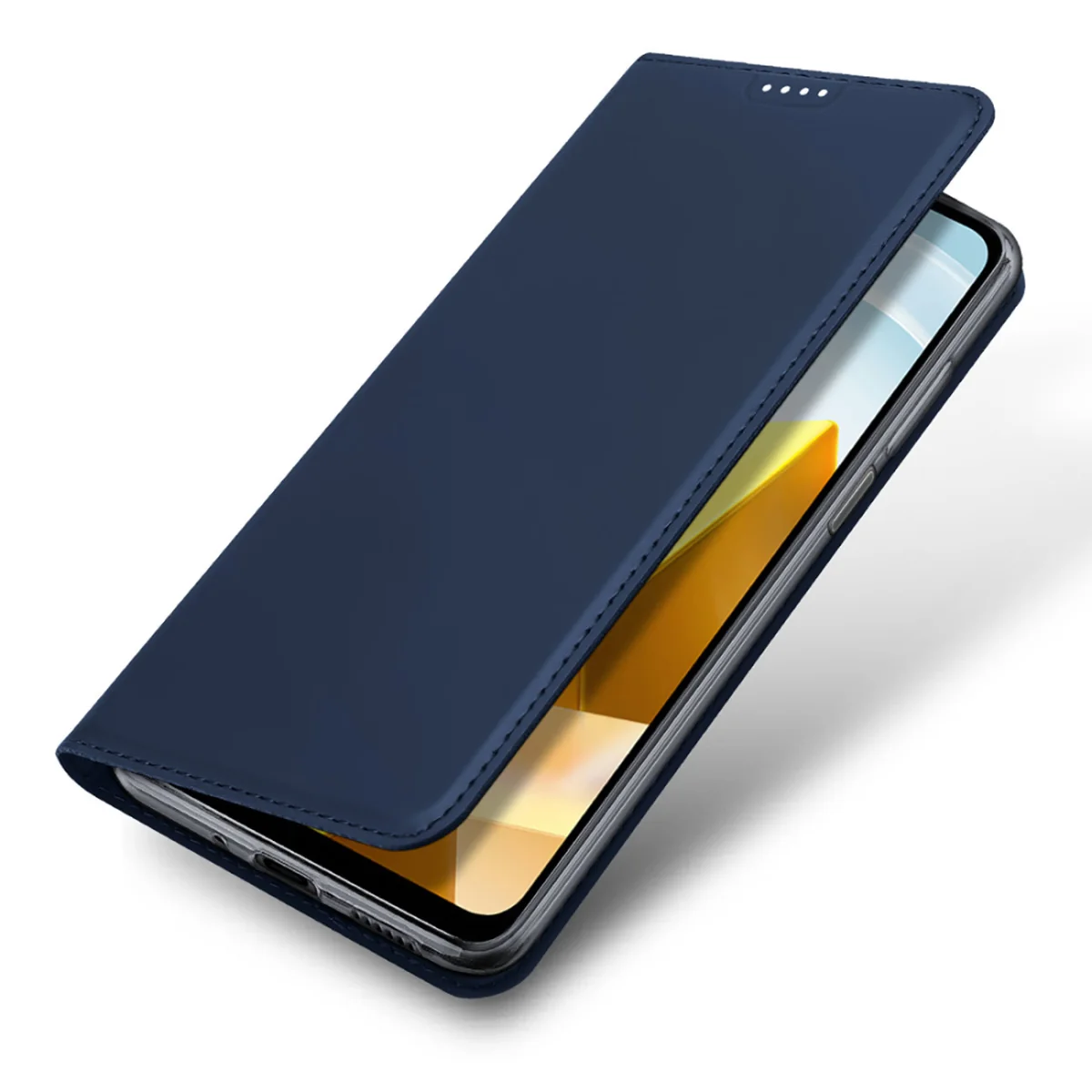Dux Ducis Skin Pro knižkové puzdro na Xiaomi Poco M5 modré