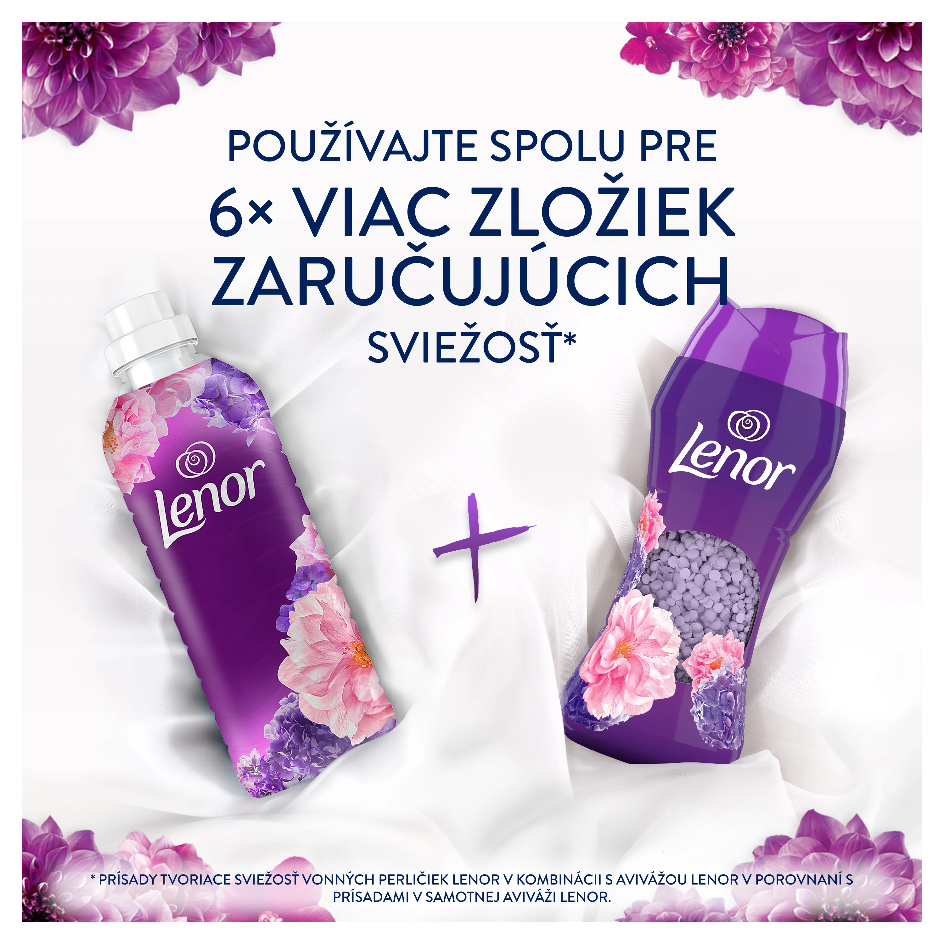 Lenor Floral Bouquet perličky do prania 270 g