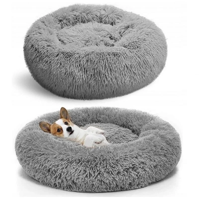 MG Dog Bed pelech pre mačky a psy 80 cm, šedý