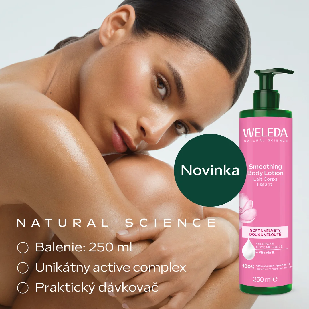 Zjemňujúce telové mlieko s divokou ružou 250 ml