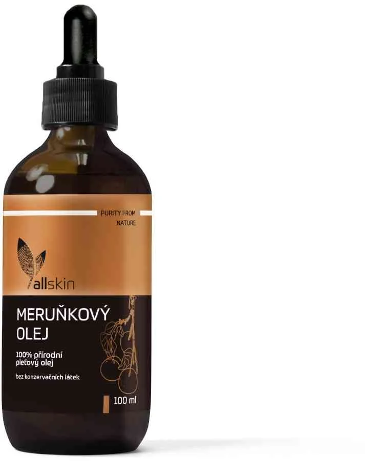 Allskin Marhuľový olej 1×100 ml, marhuľový olej