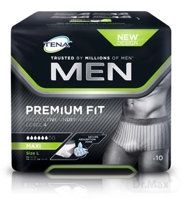 TENA Men Protective Underwear Level 4 L 1×10 ks, spodné prádlo