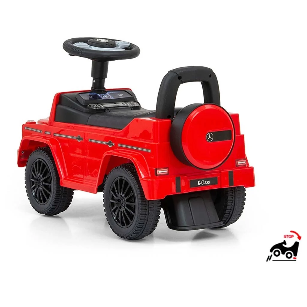 Detské odrážadlo MERCEDES G350d Milly Mally červené , 20C45844
