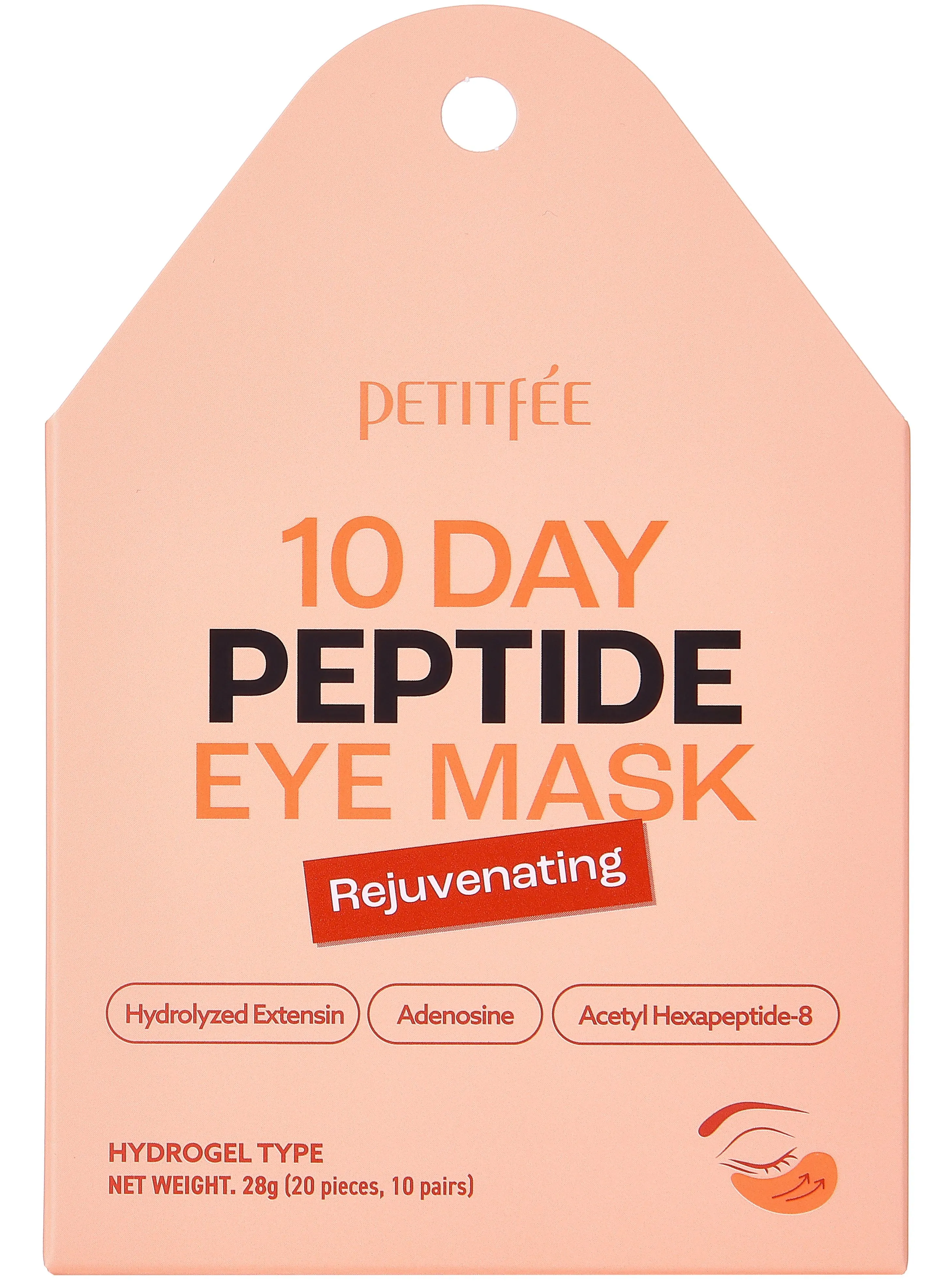 Petitfee & Koelf 10 Day Peptide Eye Mask Rejuvenating 1,4 g * 20 pcs