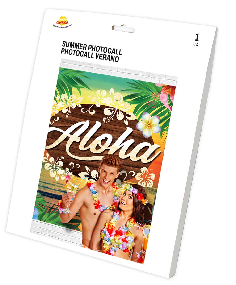 Foto pozadie Aloha Papagáje 220x150cm