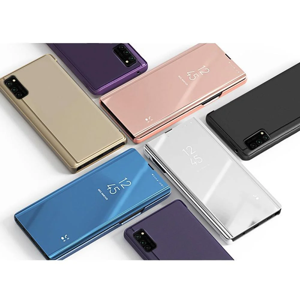 Puzdro Clear View pre Samsung Galaxy A32 5G - Čierna