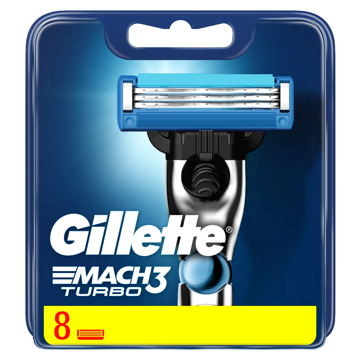 Gillette Mach3 Turbo 8 NH 1×1 set