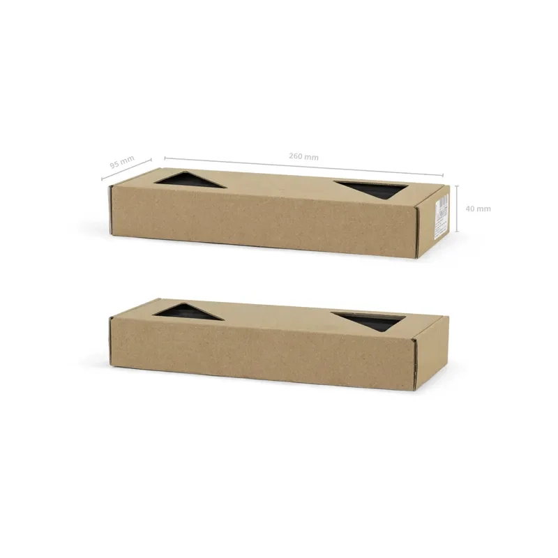 PartyDeco Kónické sviečky čierne 24cm 10ks