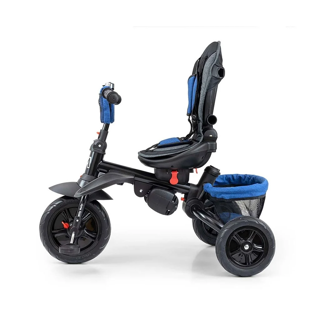 Detská trojkolka 6v1 Milly Mally Stanley navy-black , 20C52842