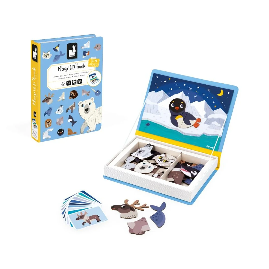 Janod Magnetibook Polárne zvieratká 