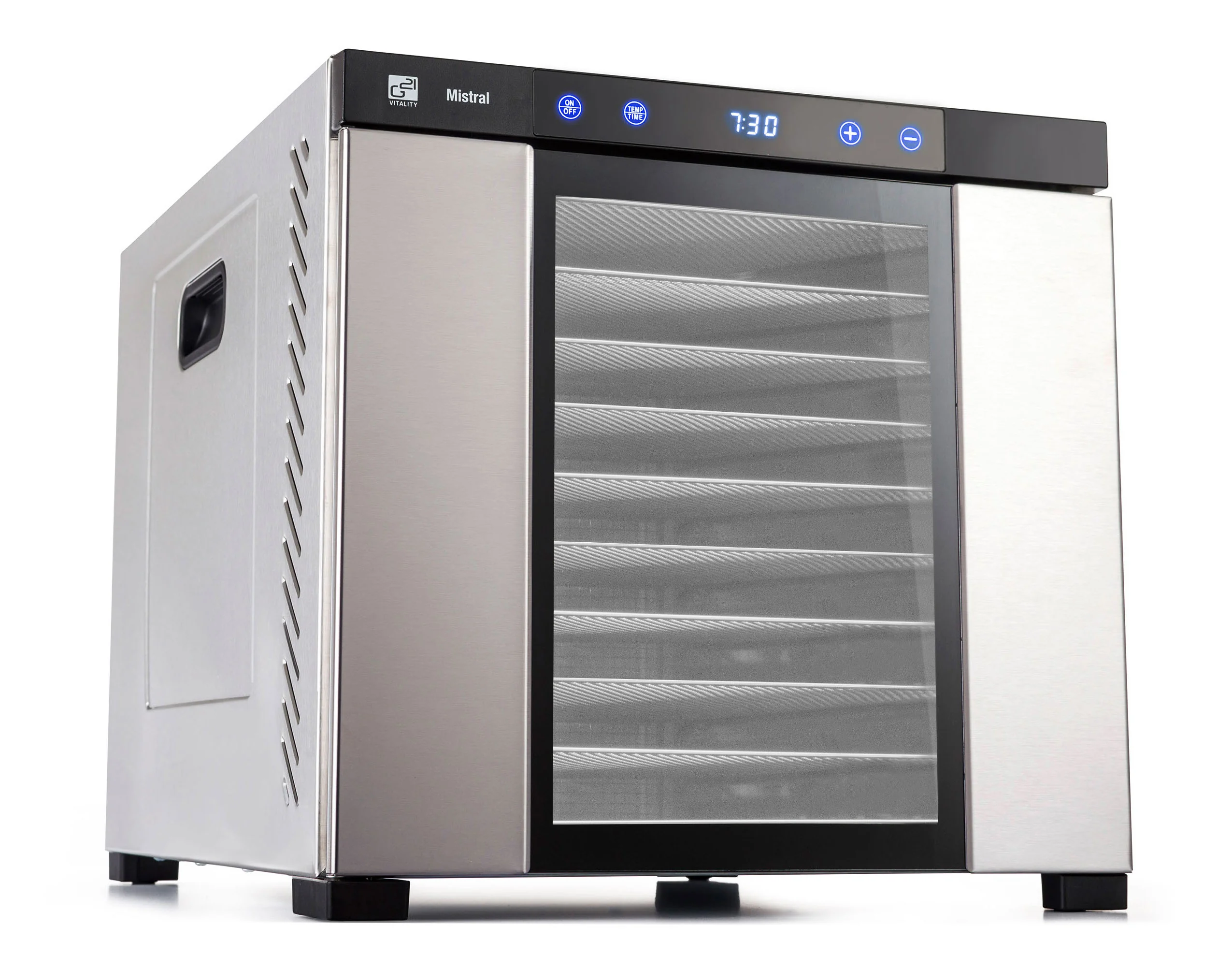 Sušička ovocia G21 Mistral, nerez MST-1000W