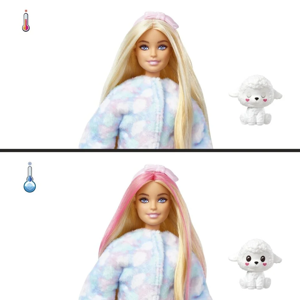 Mattel Barbie Cutie Reveal pastelová edícia ovečka