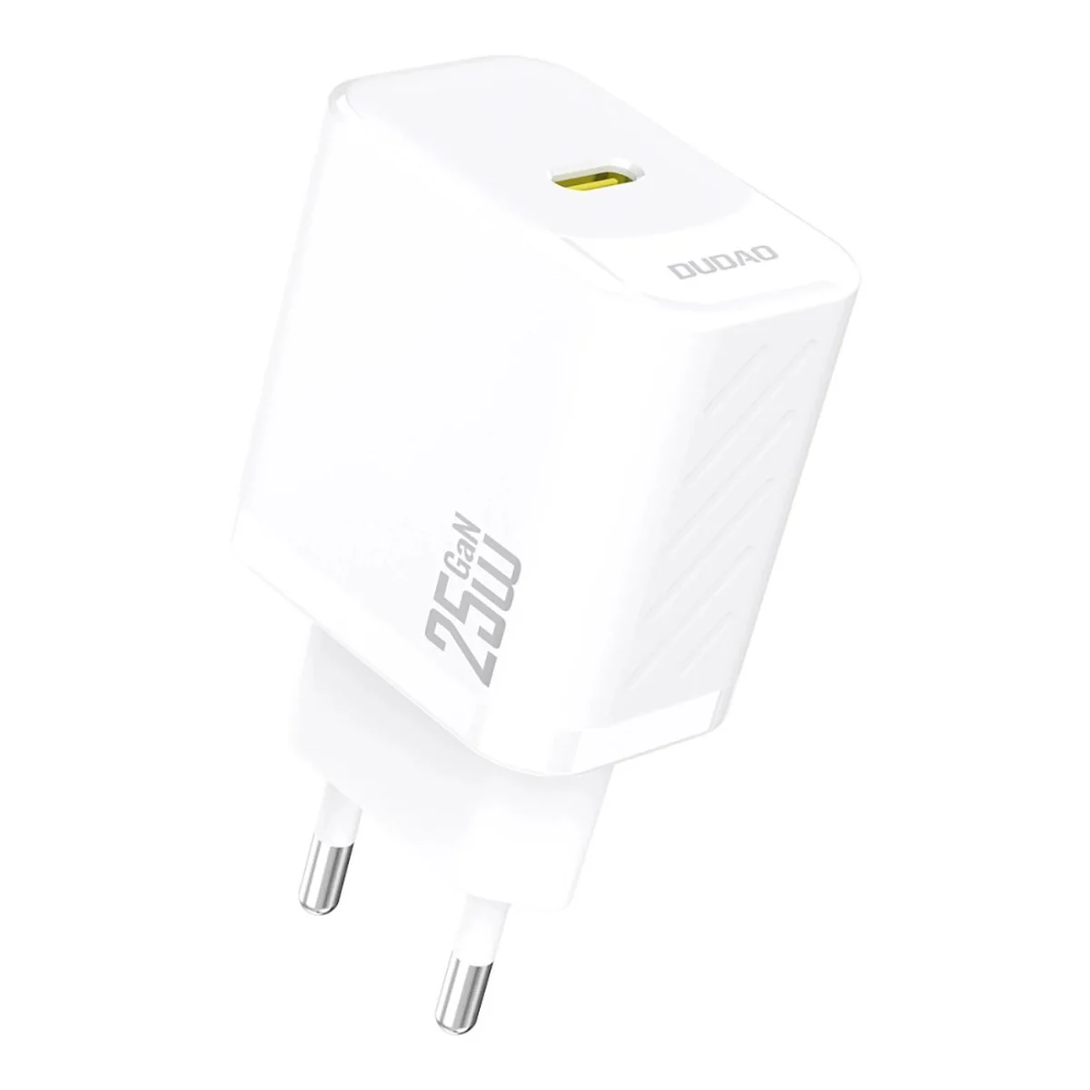 Dudao A27 GaN sieťová nabíjačka USB-C 25W, biela