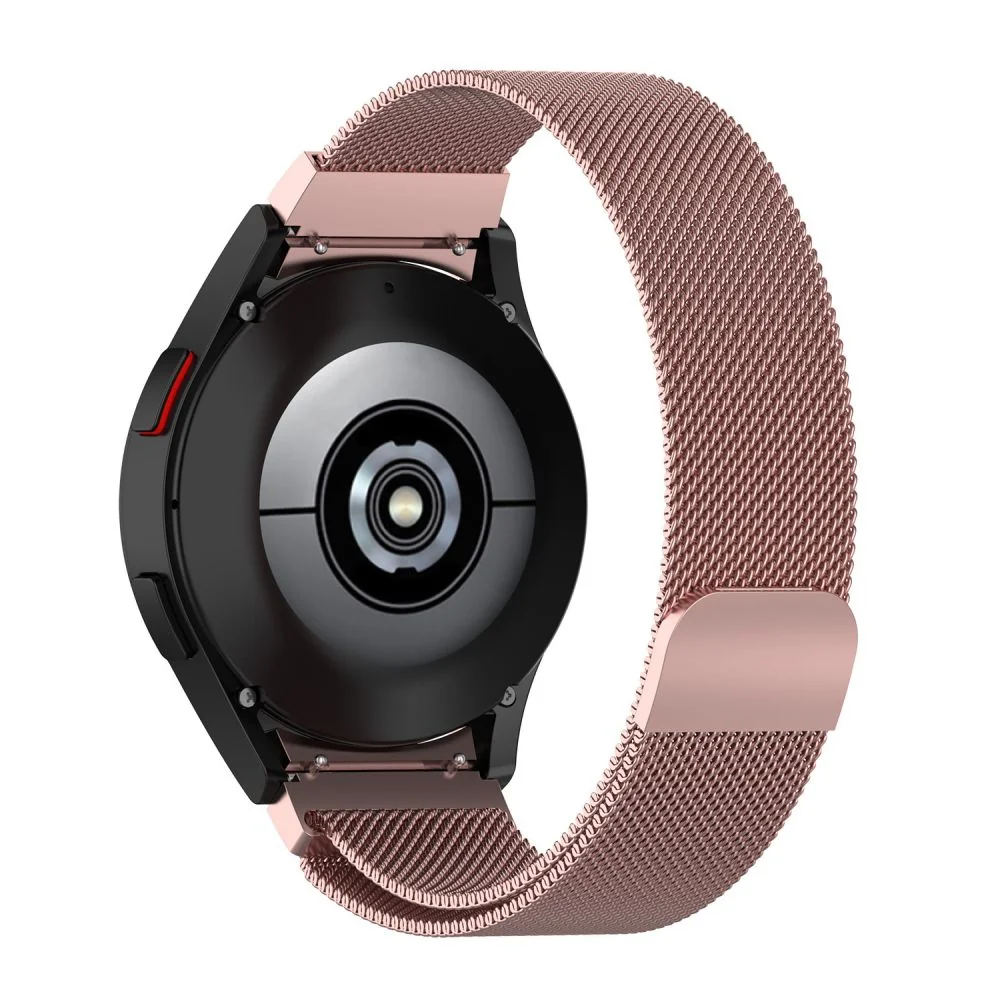 Tech-Protect Milanese remienok na Samsung Galaxy Watch 4 / 5 / 5 Pro / 6, rose gold