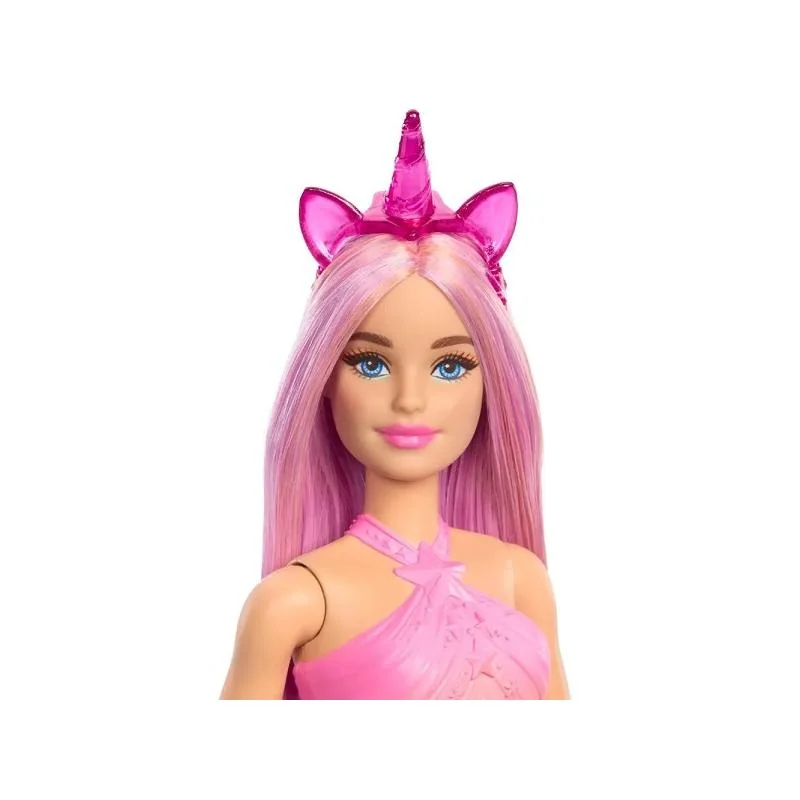 Mattel Barbie Rozprávková víla jednorožec ružová